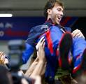 Bahagianya Gasly Naik Podium Pertama di Formula One