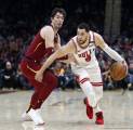 Zach Lavine Bawa Bulls Menang Atas Cavaliers