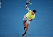 Milos Raonic Bantai Denis Istomin Di Delray Beach