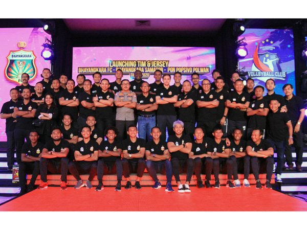 Bhayangkara FC Perkenalkan 32 Pemain Untuk Arungi Musim 2020