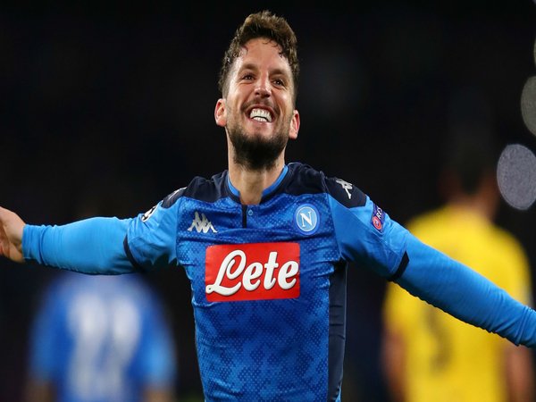 Cetak Satu Gol ke Gawang Barca, Mertens Sukses Samai Rekor Hamsik