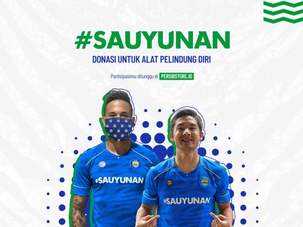 Persib Galang Donasi Lawan Corona Dengan Rilis Jersey Khusus