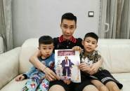 Lee Chong Wei Rayakan Hari Ayah Bersama Anak-anaknya