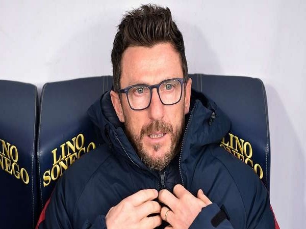 Di Francesco saat masih bertugas menukangi AS Roma beberapa musim silam / via EPA