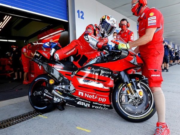 Rasa frustasi Andrea Dovizioso yang selalu gagal optimal pada kualifikasi.