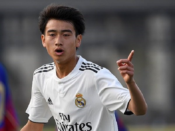 Gelandang muda Real Madrid, Takuhiro Nakai. (Images: Getty)