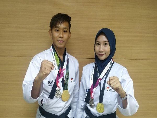 Dua Mahasiswa Udinus Raih Medali Emas di Ajang Taekwondo Internasional