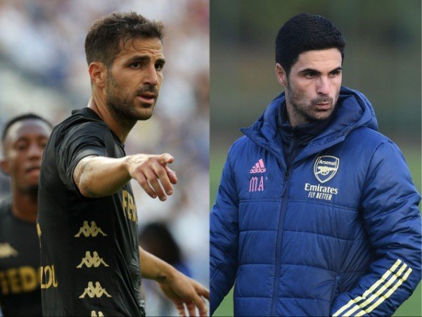 Cesc Fabregas menilai Arsenal sedang dalam masa transisi bersama Mikel Arteta