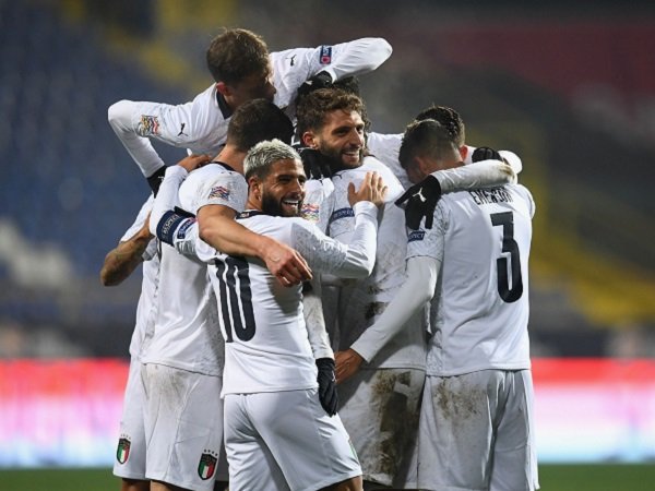 Italia mengalahkan Polandia untuk lolos ke putaran final UEFA Nations League.