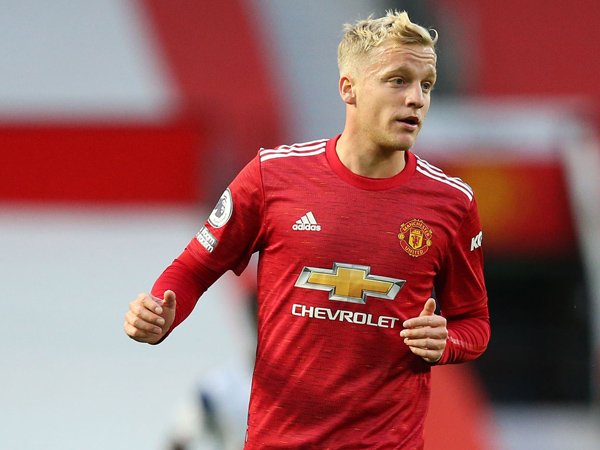 Gelandang Manchester United, Donny van de Beek.