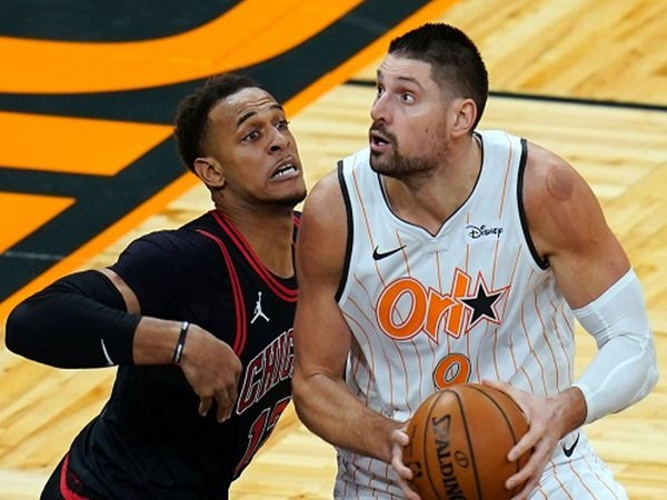 Nikola Vucevic jadi pahlawan kemenangan Orlando Magic atas Chicago Bulls.