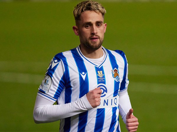 Gelandang Real Sociedad, Adnan Januzaj.