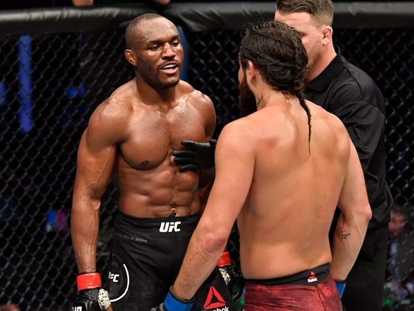 Kamaru Usman tantang Jorge Masvidal kembali ke oktagon. (Gambar: Zuffa LLC)