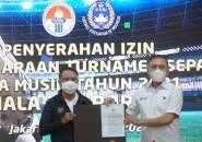 Serahkan Izin Turnamen Pramusim Kepada PSSI, Ini Pesan Menpora