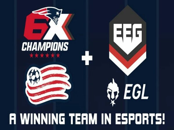 Esports Entertaiment Group Sponsori Dua Tim Olahraga New England