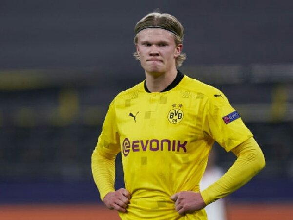 Borussia Dortmund pasang harga 180 juta euro untuk Erling Haaland