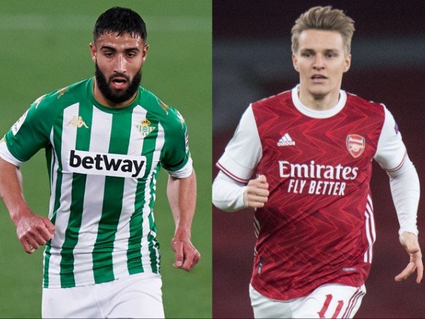 Arsenal dihubungkan dengan Nabil Fekir dan Martin Odegaard