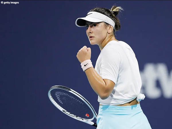 Bianca Andreescu melenggang ke semifinal Miami Open 2021