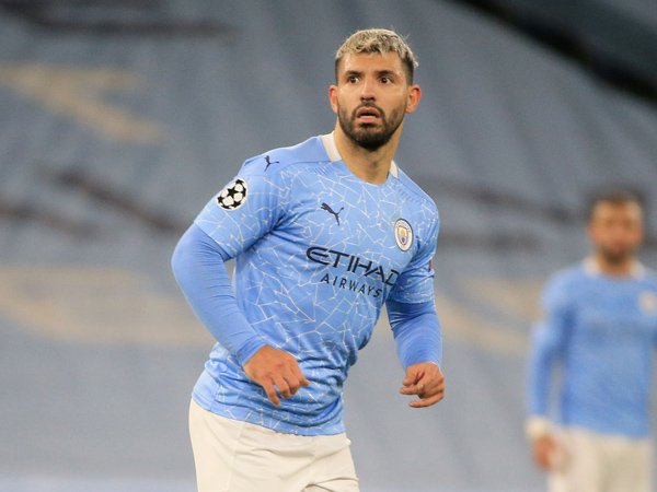 Striker Manchester City, Sergio Aguero.