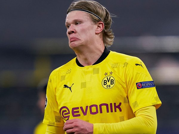 Striker Borussia Dortmund, Erling Haaland.