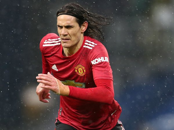 Striker Manchester United, Edinson Cavani.