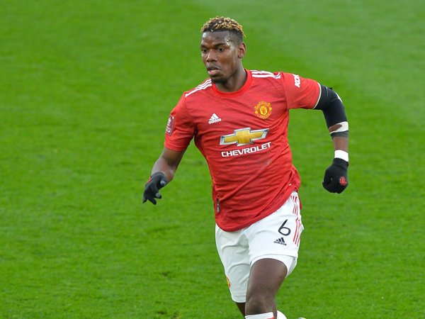 Gelandang Manchester United, Paul Pogba.