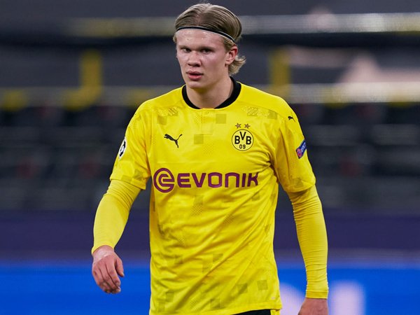 Striker Borussia Dortmund, Erling Haaland.