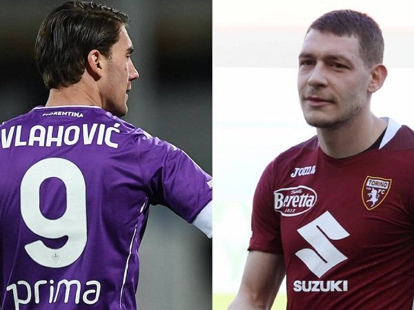 Target Milan Dusan Vlahovic dan Andrea Belotti