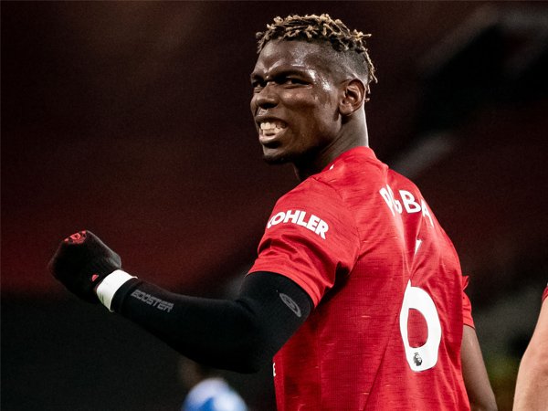 Gelandang Manchester United, Paul Pogba.