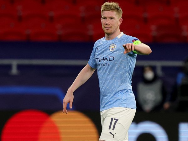 Gelandang Manchester City, Kevin De Bruyne.