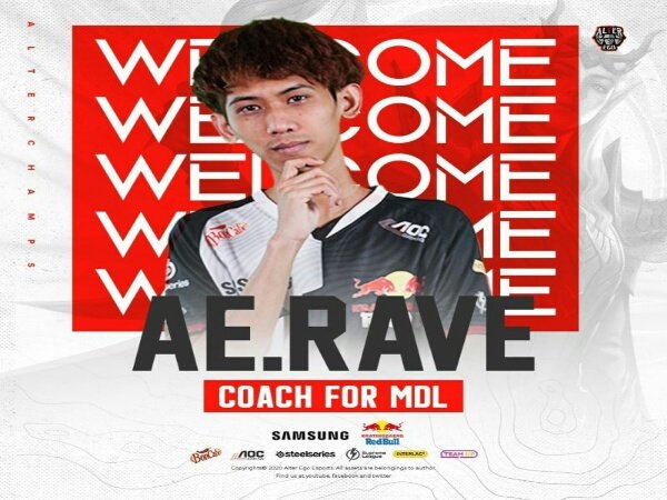 Juara MPL ID Season 1 Rave Jadi Pelatih Baru untuk Alter Ego X