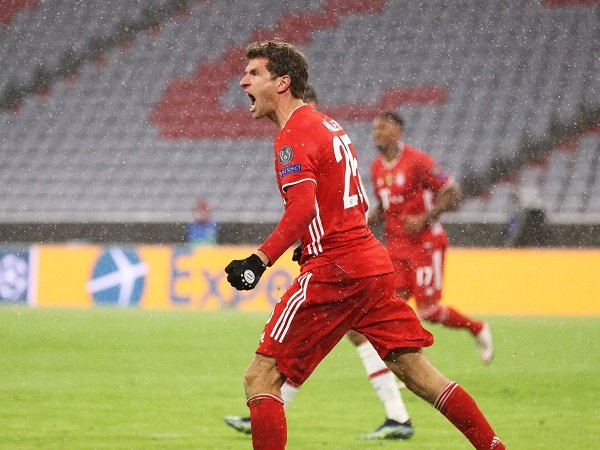 Thomas Muller keluhkan ketidakmampuan Bayern manfaatkan peluang mencetak gol kontra PSG.