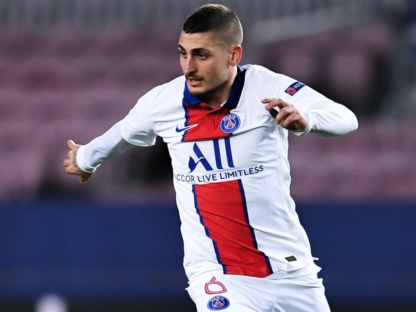 Gelandang Paris Saint-Germain, Marco Verratti.