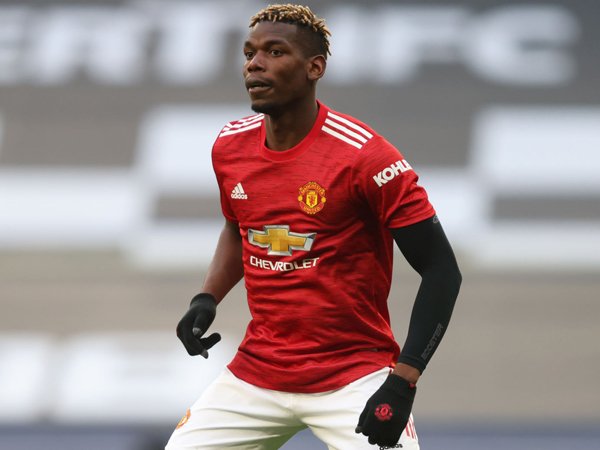 Gelandang Manchester United, Paul Pogba.