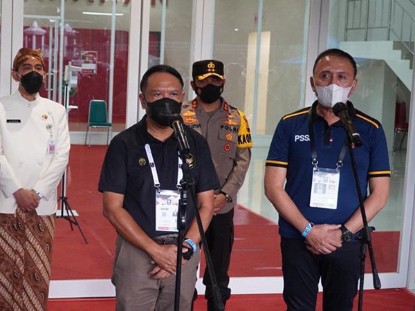 Menpora RI Zainudin Amali menyampaikan apresiasi presiden terhadap pelaksanaan Piala Menpora