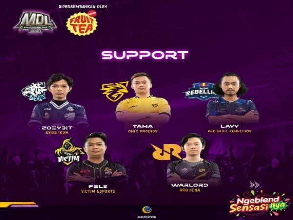 Rrq Sena Dominasi Daftar Nominasi First Team Mdl Id Season 3 Liga