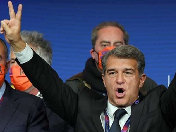 Presiden Barcelona, Joan Laporta. (Images: Getty)