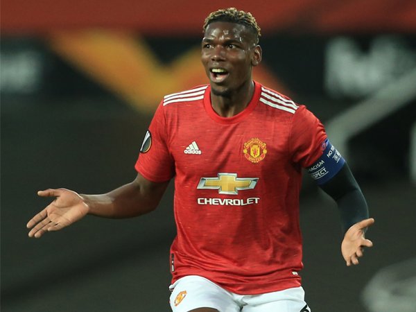 Gelandang Manchester United, Paul Pogba.