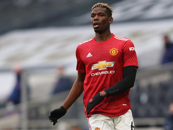 Gelandang Manchester United, Paul Pogba.