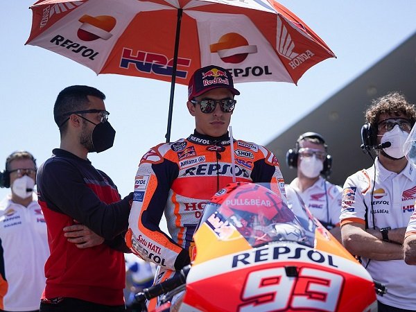 Marc Marquez pede bisa benahi performanya di Jerez.