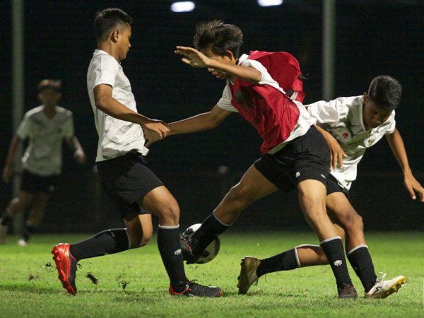 Game internal pada seleksi timnas Indonesia U-16