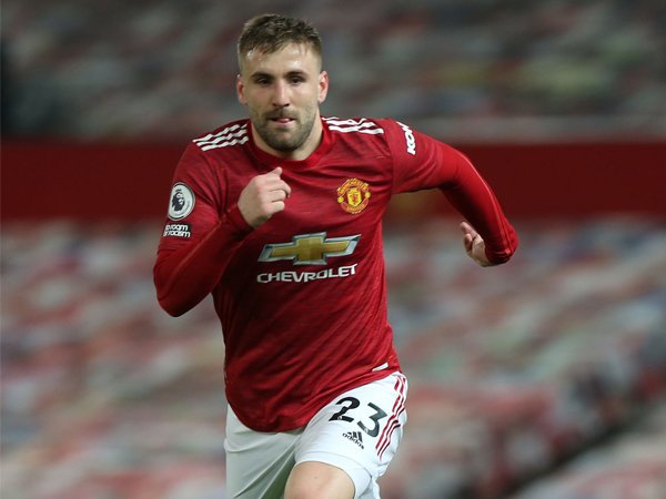 Bek kiri Manchester United, Luke Shaw.