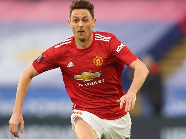 Gelandang Manchester United, Nemanja Matic.