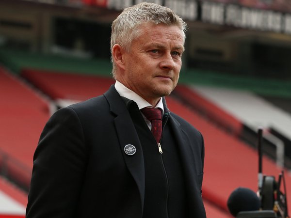 Pelatih Manchester United, Ole Gunnar Solskjaer.