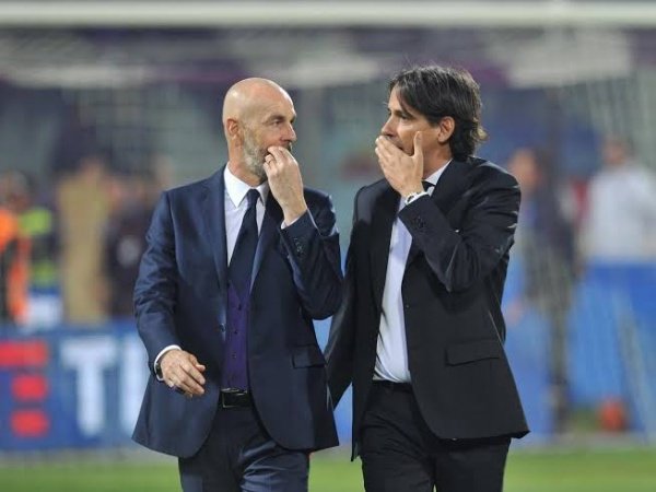 Simone Inzaghi dan Stefano Pioli