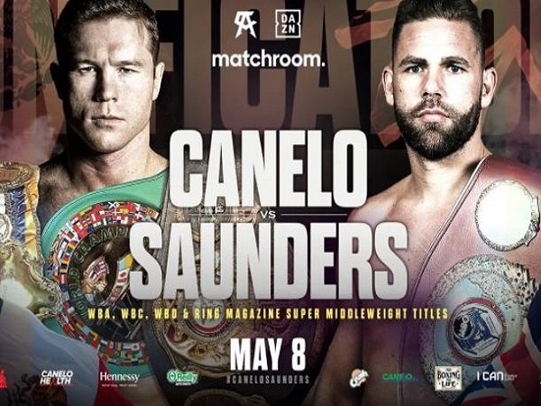 Canelo Alvarez bakal bertarung dengan Billy Joe Saunders.