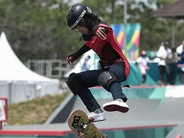 Atlet skateboard Indonesia, Nyimas Bunga Cinta