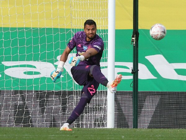 Everton serius ingin rekrut kiper Manchester United, Sergio Romero