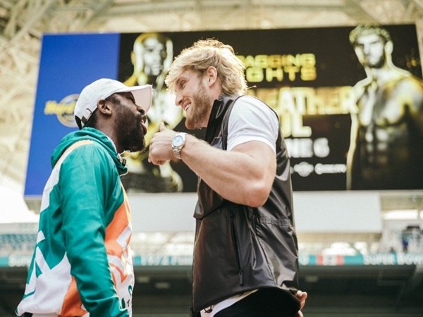 Youtuber, Logan Paul mengejek mantan Juara Dunia Floyd Mayweather sebelum keduanya bertarung pada pertandingan khusus