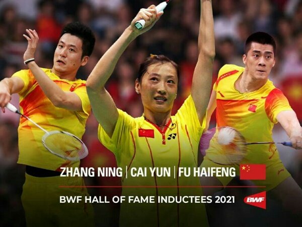 Tiga Legenda China Dianugerahi BWF Hall of Fame